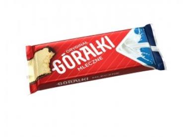 Goralki Milch Riegel mit Cremefüllung in Kakaoüberzug 45 g