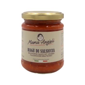 Mama Angioli Bolognese-Sauce mit grober italienischer Bratwurst / Ragù di Salsiccia 60% 180g
