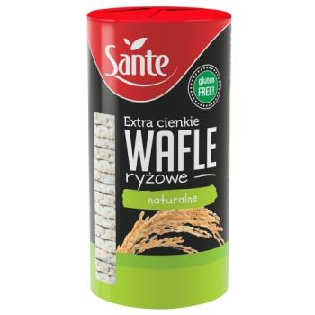 Sante Extra cienkie wafle ryzowe naturalne 110 g