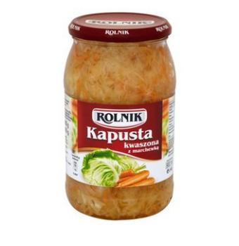 Rolnik Sauerkraut mit Karotte 850 g