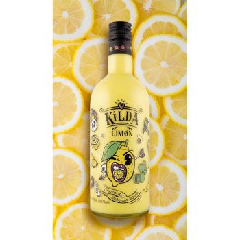 Preview: Kilda Zitronen-Creme-Likör mit Tequila 17% vol. 700ml