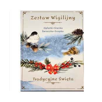 Weihnachtstisch Set Premium Zestaw wigilijny na Swieta Premium 