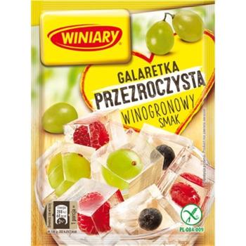 Galaretka przezroczysta Winogronowy smak Winiary 71 g