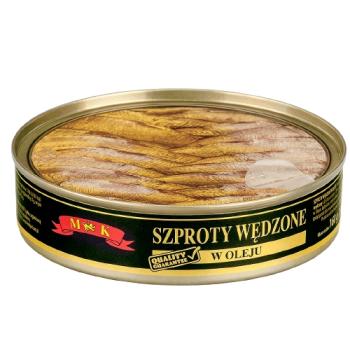 MK Szproty wedzone w oleju 160 g