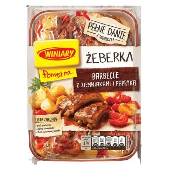 Winiary Pomysl na... Zeberka barbecue z ziemniakami i papryka 44 g