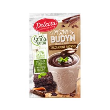 Delecta Pudding Schokolade Brownie Geschmack 43g