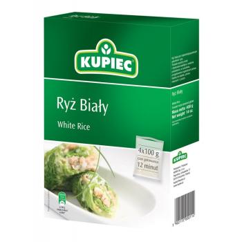 Kupiec Ryz bialy dlugoziarnisty 400 g