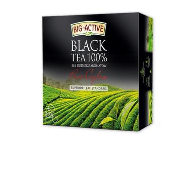Big-Active Schwarzer Tee 100 Beutel