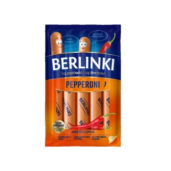 Berlinki parówki peperoni 250 g