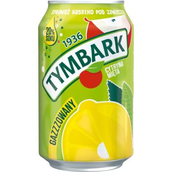 Tymbark napój cytryna mieta gazowany 330 ml