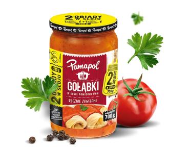 Pamapol golabki w sosie pomidorowym 700 g