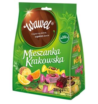 Wawel Krakauer Geleebonbons in Schokolade 245g