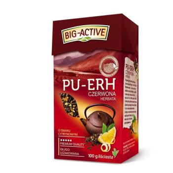 Big-Active Pu-Erh Roter Tee Zitronenblatt 100 g