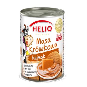 Masa krówkowa kajmak Premium 400 g Helio