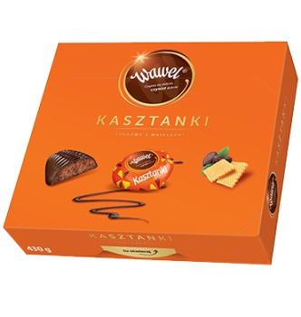 Wawel Kasztanki kakaowe Gefüllte Pralinen 330 g