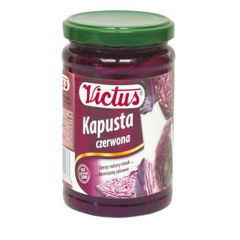 Victus Rotkohl eingelegt im Glas 600 g