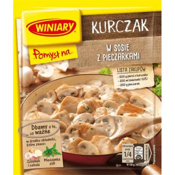 WINIARY POMYSL NA... Huhn in Sauce mit Champignons