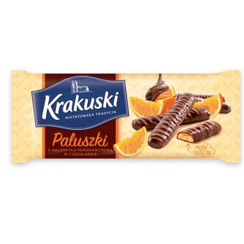 Krakuski-Sticks mit Orangengelee in Schokolade 144 g