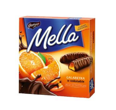 Mella Jutrzenka Gelee in Schokolade Orange 190g