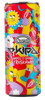 Getränk Koral Ekipa Erdbeere 250 ml