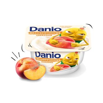 Danio Joghurt mit Pfirsich Geschmack 140 g