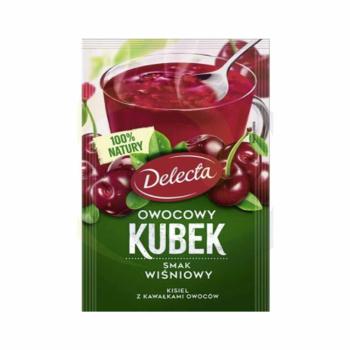 Delecta Frucht Becher Kirschgeschmack Gelee 30 g