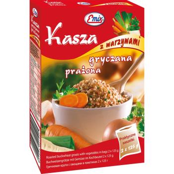 Emix kasza gryczana prazona z warzywami 250 g