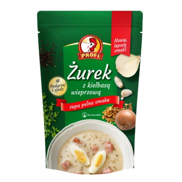 Zurek z kielbasa wieprzowa 450g Profi