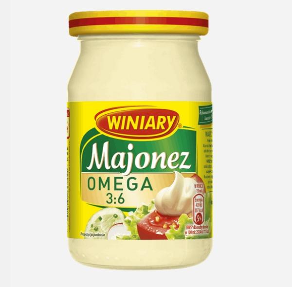 Winiary Majonez Omega 3:6 250 ml