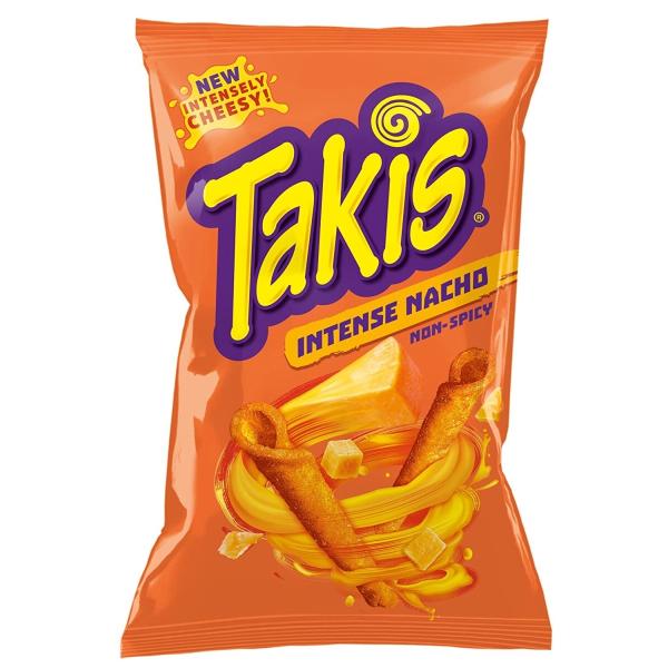 10 x Takis Intense Nacho Käse Geschmack nicht scharf Tortilla Chips Original Mexiko