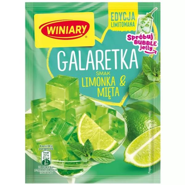 Winiary Götterspeise Limette Minze 47g 
