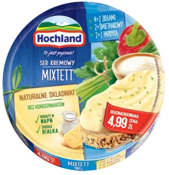 Hochland Frischkäsemischung in Dreiecken 180 g