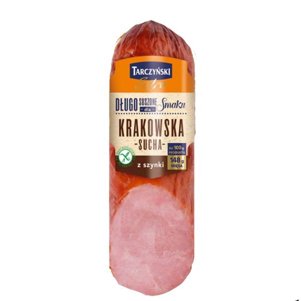 Tarczynski Krakauer Wurst trocken aus Schinken ca. 260 g