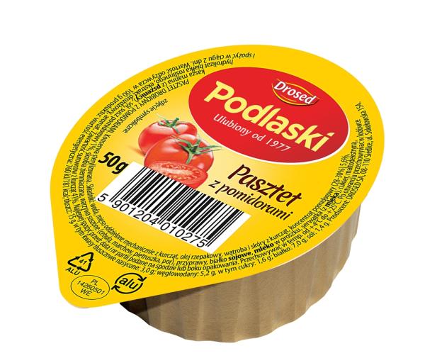 Drosed Podlaski Pasztet z pomidorami 50g