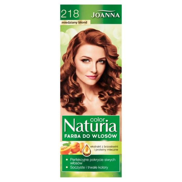 Joanna Naturia Color Haarfarbe  Kupferblond 218