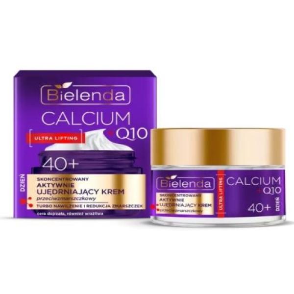 BIELENDA CALCIUM +Q10 Konzentrierte aktiv straffende Anti-Falten-Tagescreme für Frauen ab 40+ 50 ml