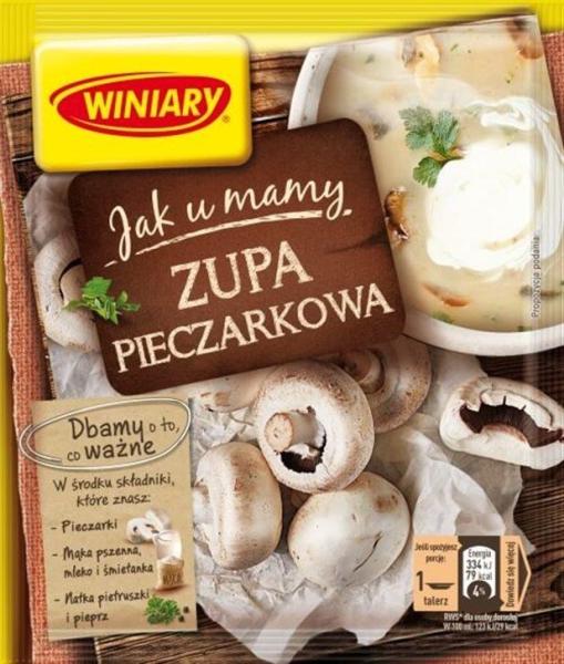 Winiary Jak u Mamy Zupa pieczarkowa 44 g