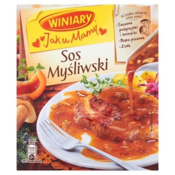 Sos Mysliwski jak u Mamy Winiary