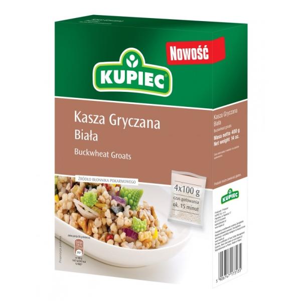 Kupiec Kasza Gryczana biala 400 g