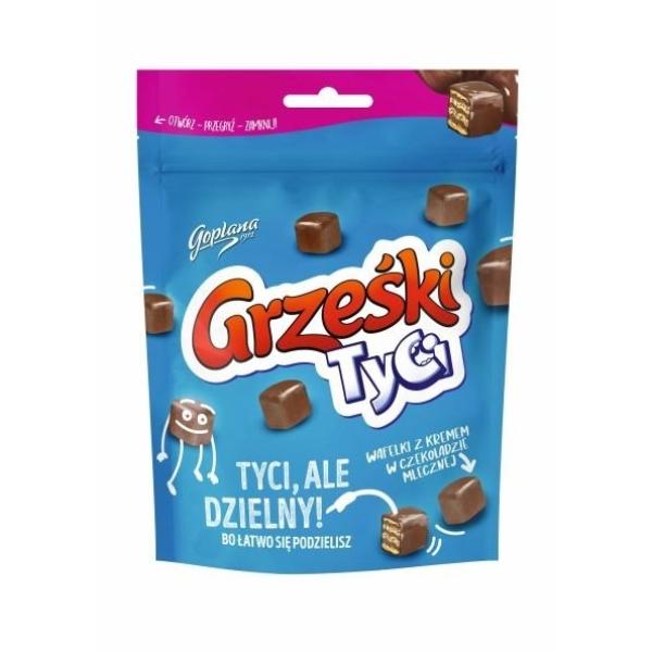 Grzeski Schokoladenbonbons Tyci 120 g