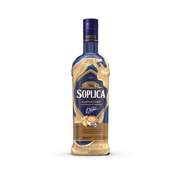 Soplica Wedel Cappuccino weiße Schokoladen Likör 15% vol. 500ml