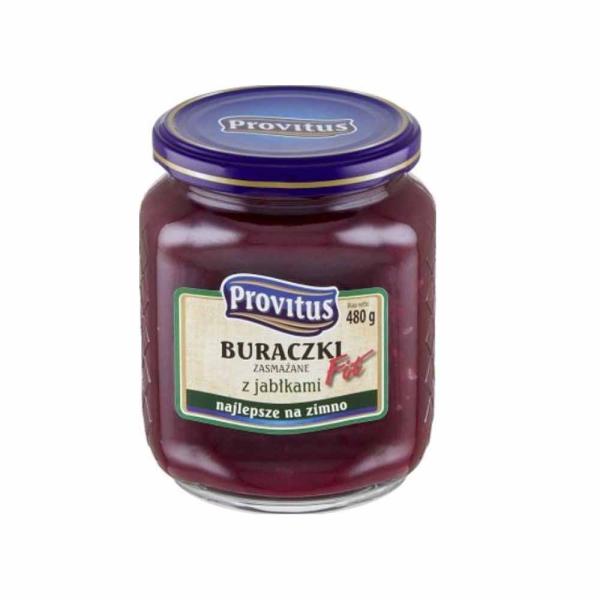 Provitus buraczki zasmazane z jablkami 480 g