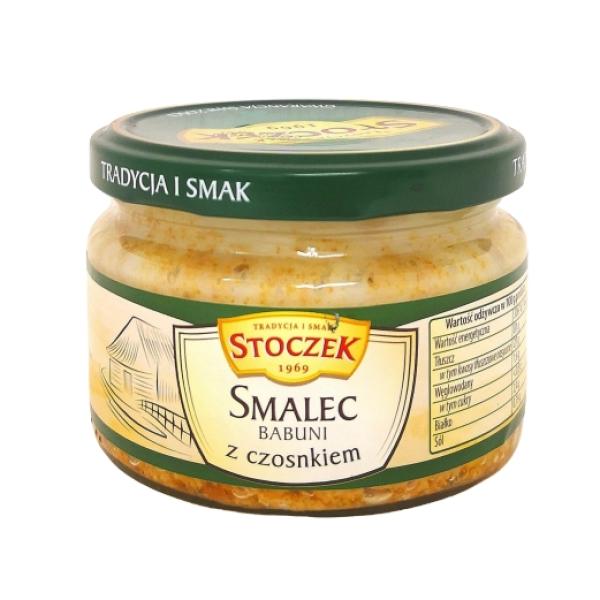 Stoczek Oma's Schmalz mit Knoblauch 210 g