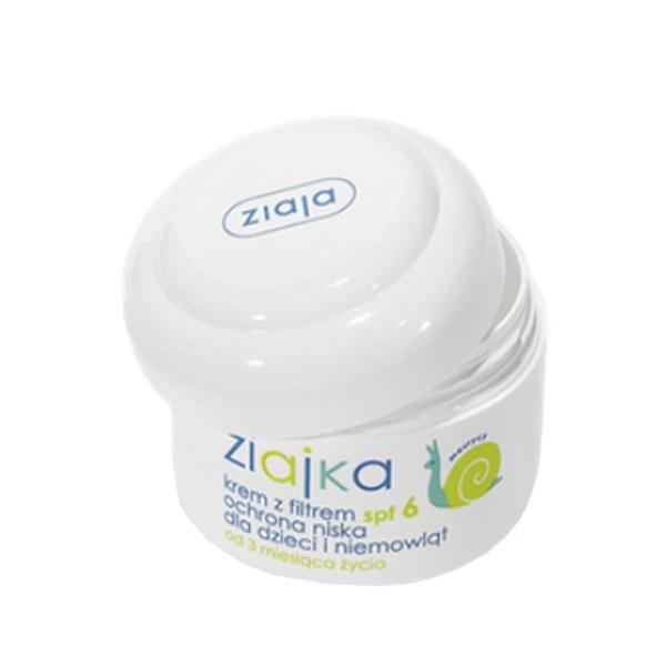 Ziaja ziajka krem z filtrem SPF 6 dla dzieci i niemowlat ochronny 50ml