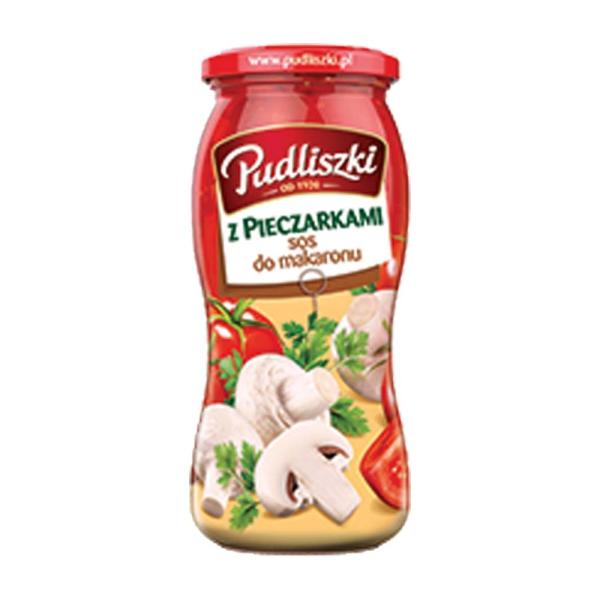 Pudliszki Sos do makaronu z pieczarkami 500 g