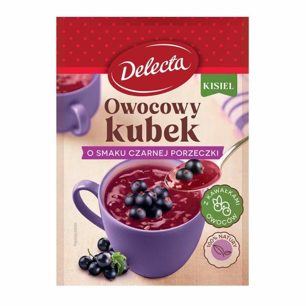 Delecta Fruchtbecher Gelle schwarze Johannesbeere 30g