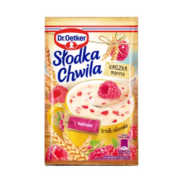 Dr. Oetker Süßer Moment Grießbrei mit Himbeeren 49 g