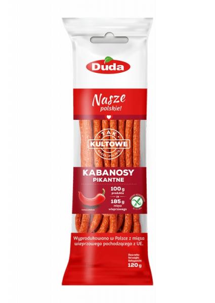 Duda Schweine Cabanossi pikant 120 g