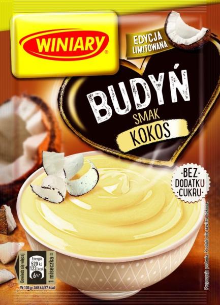 Winiary Pudding Kokos Geschmack 35 g