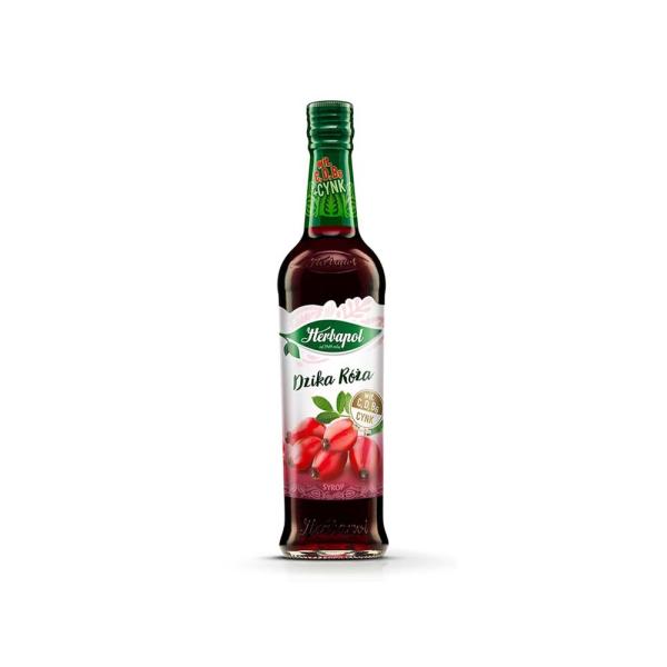 Herbapol Sirup Hagebutte Geschmack 420 ml